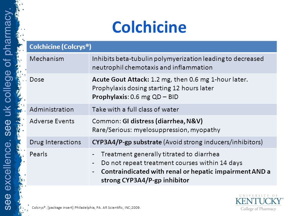 Can You Buy Colchicine Without A Prescription